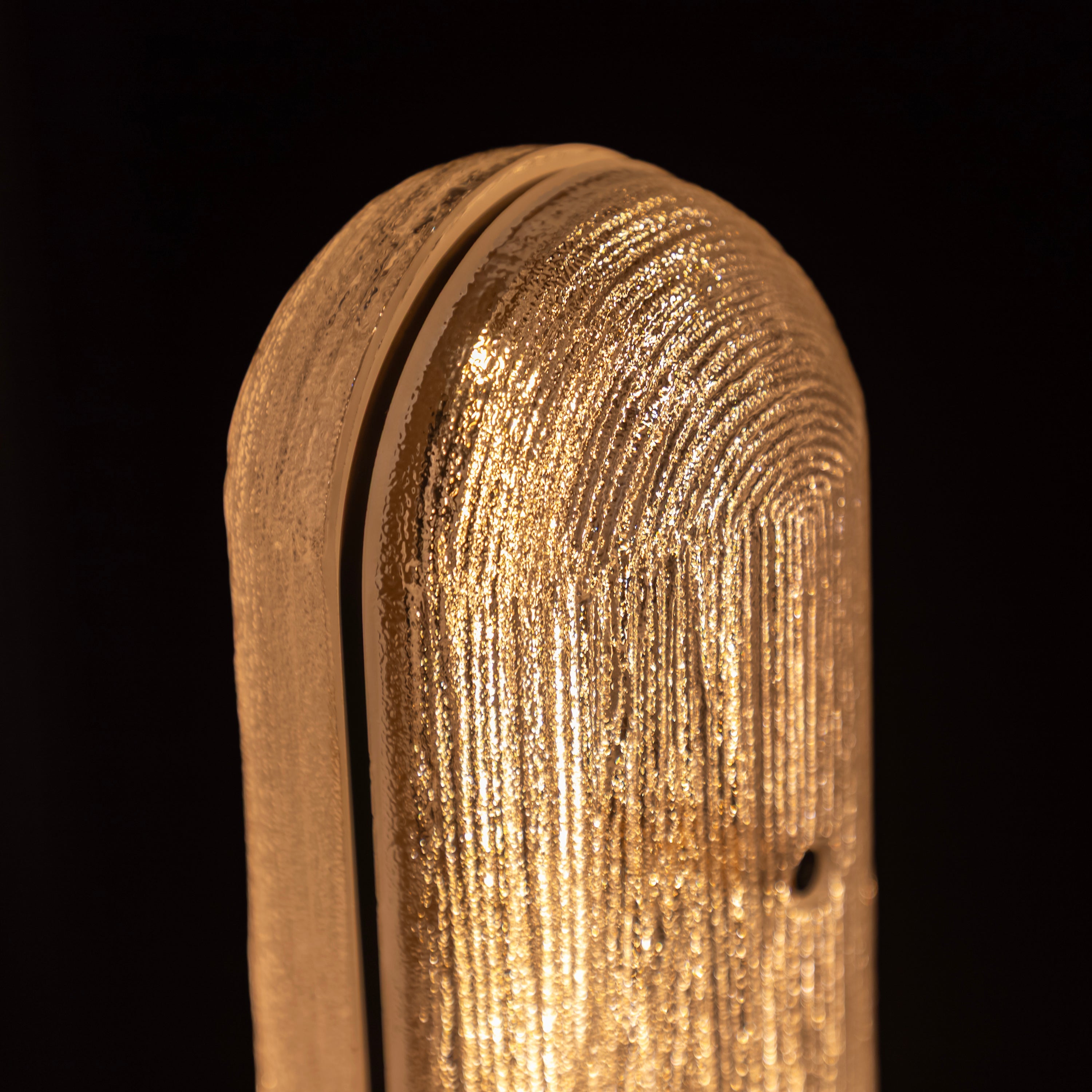 Zambia White Frosted Glass Brushed Brass Table Lamp - Heka Lighting & Trading Limited