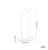 Zambia White Frosted Glass Brushed Brass Table Lamp - Heka Lighting & Trading Limited