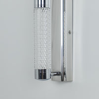 Alabanda Double Transparent Acrylic Chrome Led Wall Sconce - Heka Lighting & Trading Limited