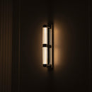 Alabanda Double Transparent Acrylic Chrome Led Wall Sconce - Heka Lighting & Trading Limited