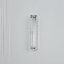 Alabanda Double Transparent Acrylic Chrome Led Wall Sconce - Heka Lighting & Trading Limited