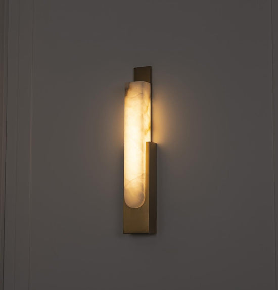 Alberta Marble Antique Wall Sconce