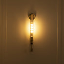 Alfa Transparent Glass Antique Led Wall Sconce - Heka Lighting & Trading Limited