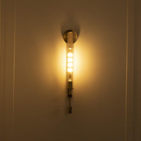 Alfa Transparent Glass Antique Led Wall Sconce - Heka Lighting & Trading Limited