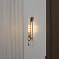 Alfa Transparent Glass Antique Led Wall Sconce - Heka Lighting & Trading Limited