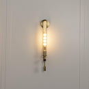 Alfa Transparent Glass Antique Led Wall Sconce - Heka Lighting & Trading Limited