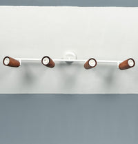 Angel Four Wood White Wall Sconce - Heka Lighting & Trading Limited