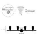 Angel Four Wood Black Wall Sconce - Heka Lighting & Trading Limited