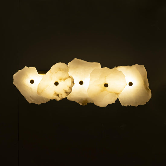 Anvers 5 Piece Marble Antique Led Wall Sconce