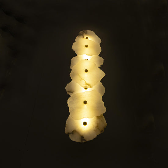 Anvers 7'S Marble Antique Wall Sconce