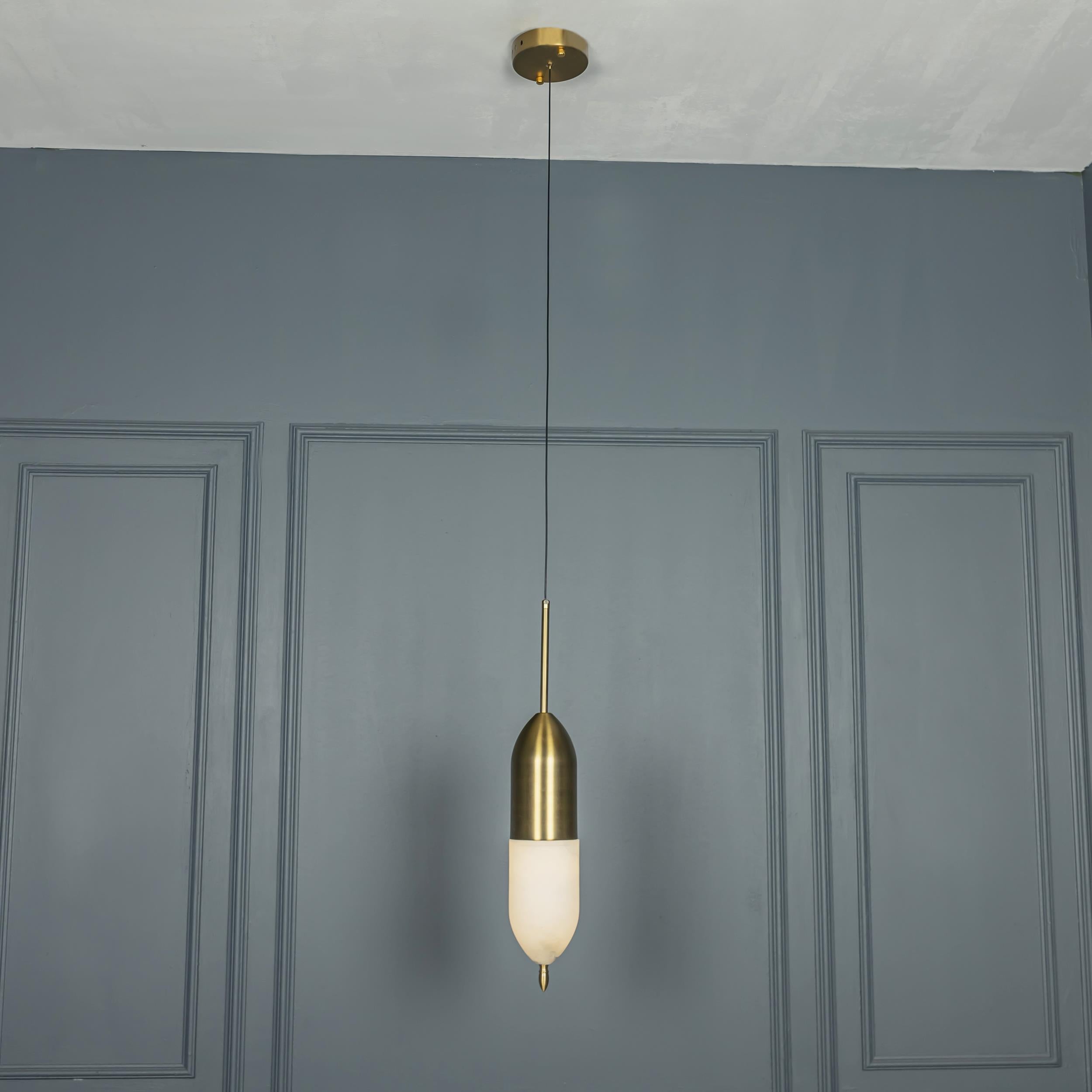 Apollon Antique Marble Led Pendant Light Chandelier 11 Cm - Heka Lighting & Trading Limited