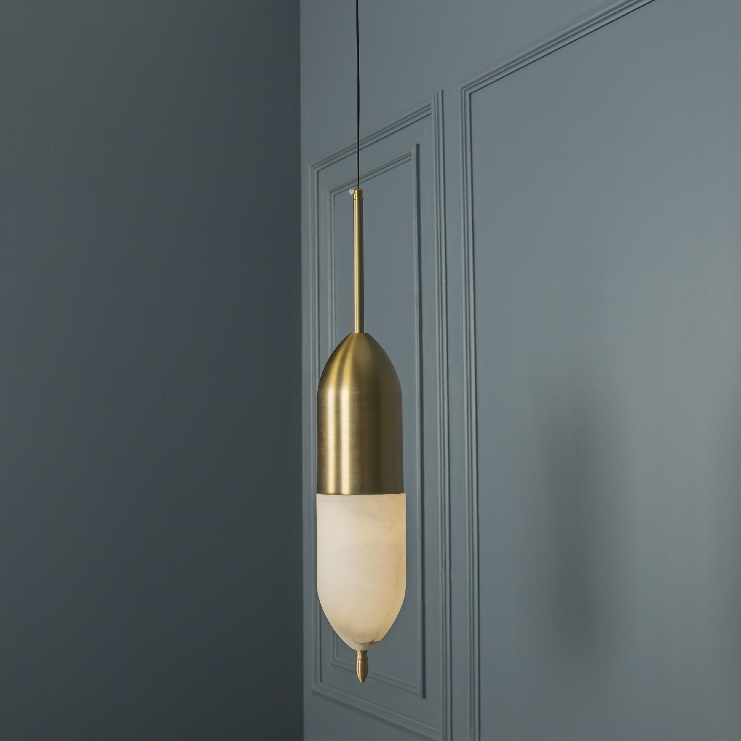 Apollon Antique Marble Led Pendant Light Chandelier 11 Cm - Heka Lighting & Trading Limited