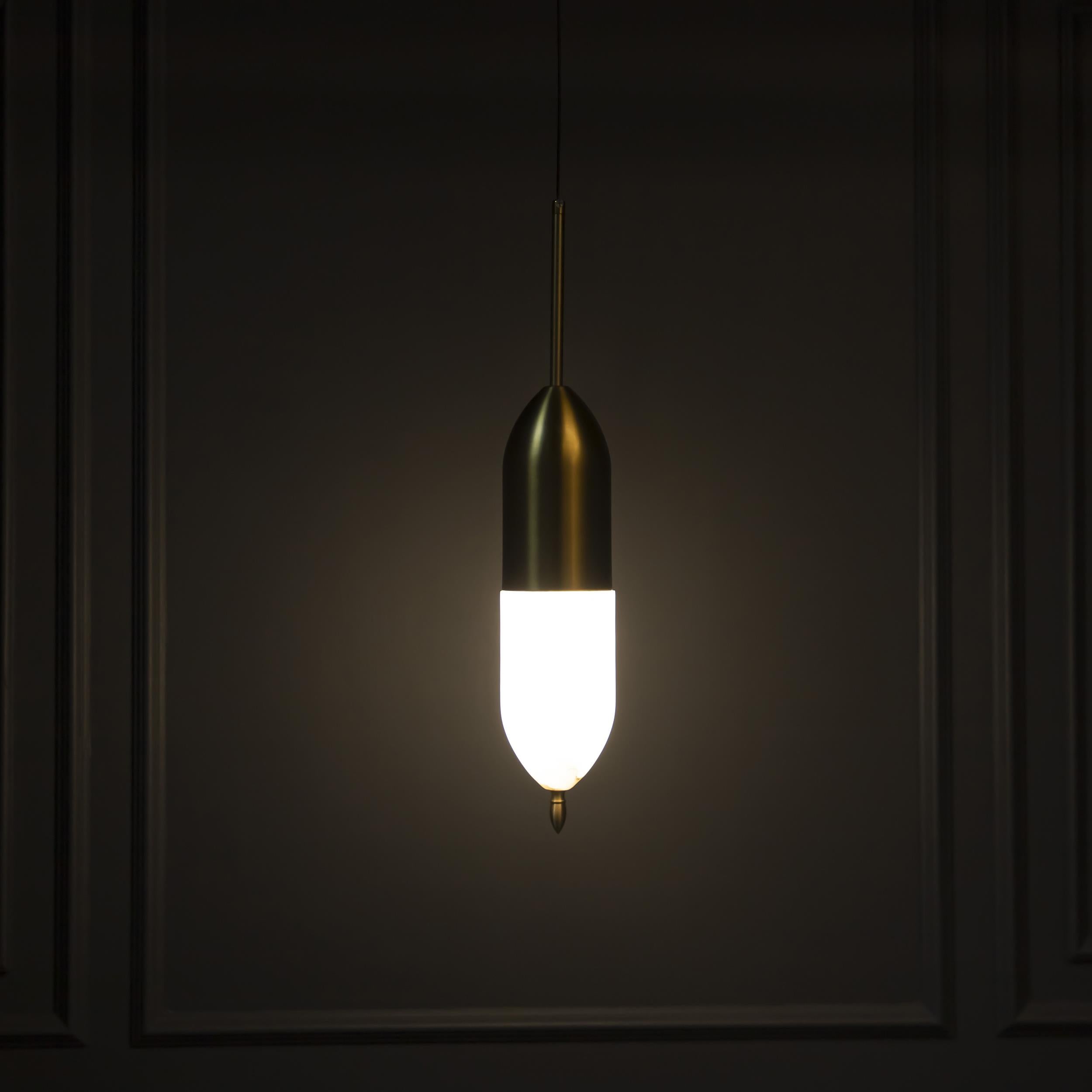 Apollon Antique Marble Led Pendant Light Chandelier 11 Cm - Heka Lighting & Trading Limited