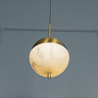 Apollon Antique Led Marble Pendant Light 21 Cm - Heka Lighting & Trading Limited