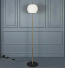 Apple Opal Glass Floor Lamp 30 Cm