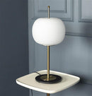 Apple Opal Glass Table Lamp 25 Cm