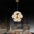 Aspar 12-Piece Antique Glass Living Room Chandelier - Heka Lighting & Trading Limited
