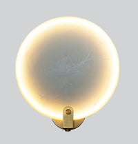 Aspendos Single Marble Antique Led Wall Sconce 30 Cm - Heka Lighting & Trading Limited