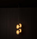 Azor Four Marble Brass Pendant Light - Heka Lighting & Trading Limited