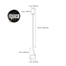 Barlas Single Gold Glass Led Pendant Light Chandelier - Heka Lighting & Trading Limited
