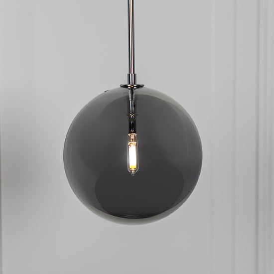 Batur Smoked Pendant Light 15 Cm