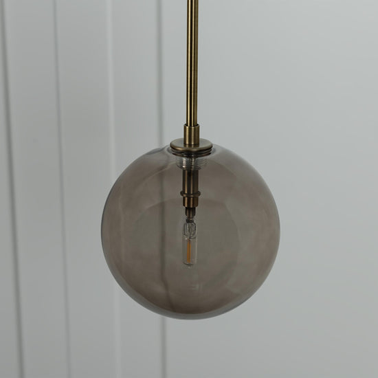 Batur Brown Pendant Light 15 Cm
