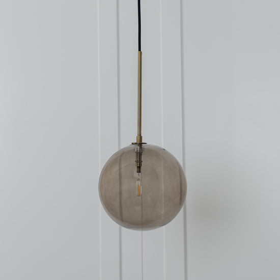 Batur Brown Pendant Light 20 Cm