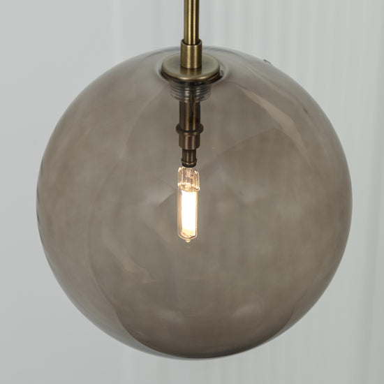 Batur Brown Pendant Light 20 Cm