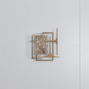 Belize Frosted Glass Resin Protected Dark Antique Wall Sconce - Heka Lighting & Trading Limited