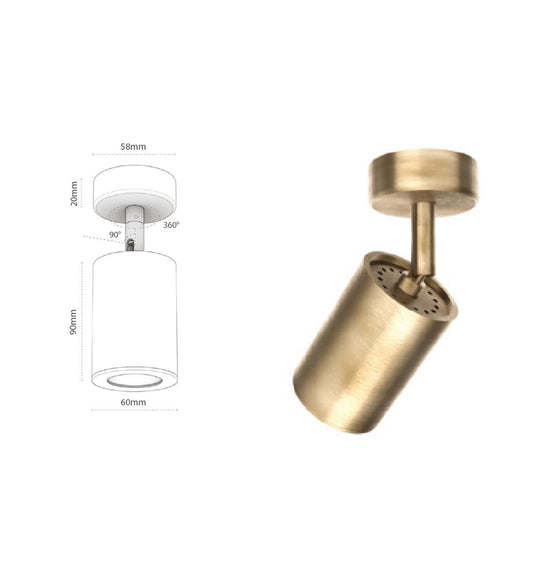 Bella Antique Flat Spot 6X9 Cm