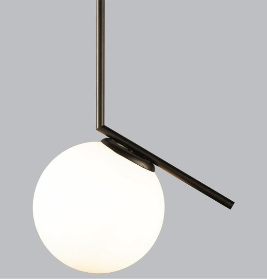 Berde Brass Black Pendant Light 30 Cm