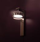 Berlin Platinum Stainless Transparent Glass Led Wall Sconce - Heka Lighting & Trading Limited