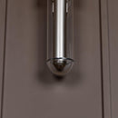 Bermuda Transparent Glass Beige Wall Sconce 60 Cm - Heka Lighting & Trading Limited