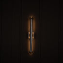 Bermuda Transparent Glass Beige Wall Sconce 60 Cm - Heka Lighting & Trading Limited