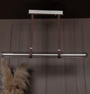 Bermuda Transparent Glass Beige Dining Table Chandelier 120 Cm - Heka Lighting & Trading Limited