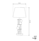 Bonn Gold Transparent Glass Lampshade - Heka Lighting & Trading Limited