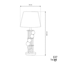 Bonn Gold Transparent Glass Lampshade - Heka Lighting & Trading Limited