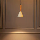 Bono Wenge Gray Wood Concrete Gu10 Pendant Light Chandelier - Heka Lighting & Trading Limited