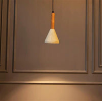 Bono Wenge Gray Wood Concrete Gu10 Pendant Light Chandelier - Heka Lighting & Trading Limited