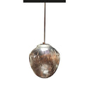 Broome Single Antique Smoked Glass Led Pendant Light Chandelier 16 Cm - Heka Lighting & Trading Limited
