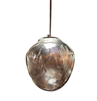 Broome Single Smoked Antique Glass Led Pendant Light Chandelier 22 Cm - Heka Lighting & Trading Limited