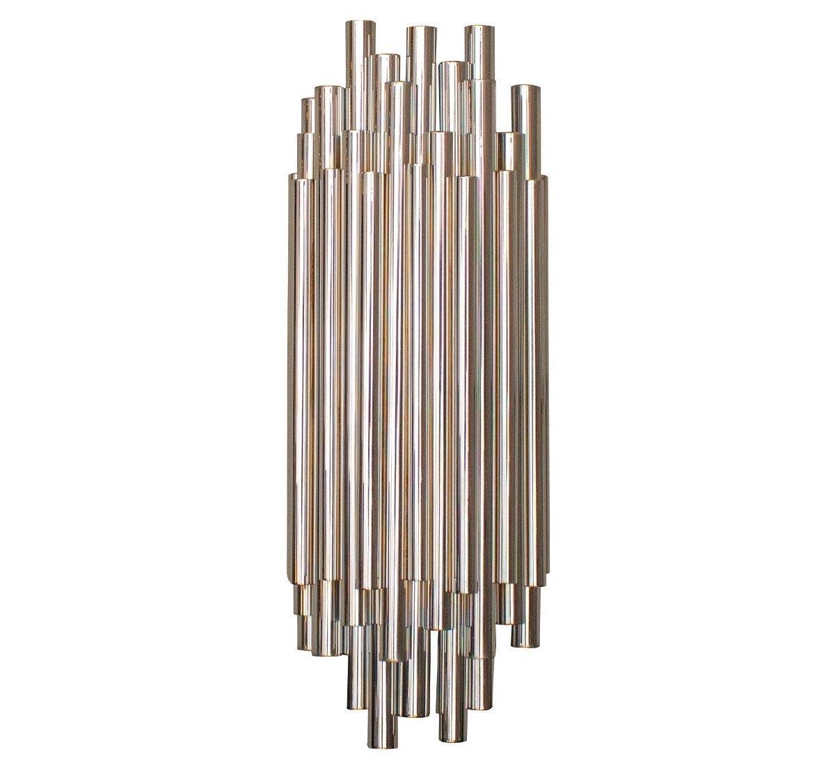 Brubeck Matt Chrome Wall Sconce - Heka Lighting & Trading Limited