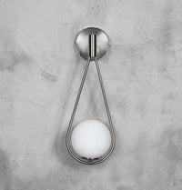 Capella Matte Chrome Wall Sconce - Heka Lighting & Trading Limited