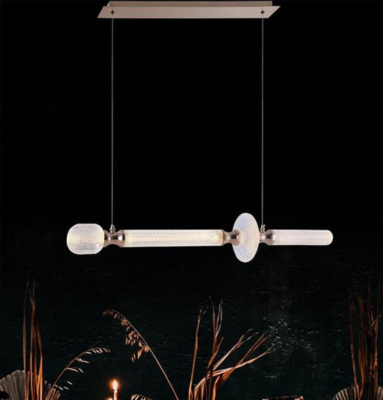 Cibuti Acrylic Antique Transparent Dining Table Top Chandelier