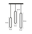 Dara Antique Led Pendant Light Chandelier 60 Cm - Heka Lighting & Trading Limited