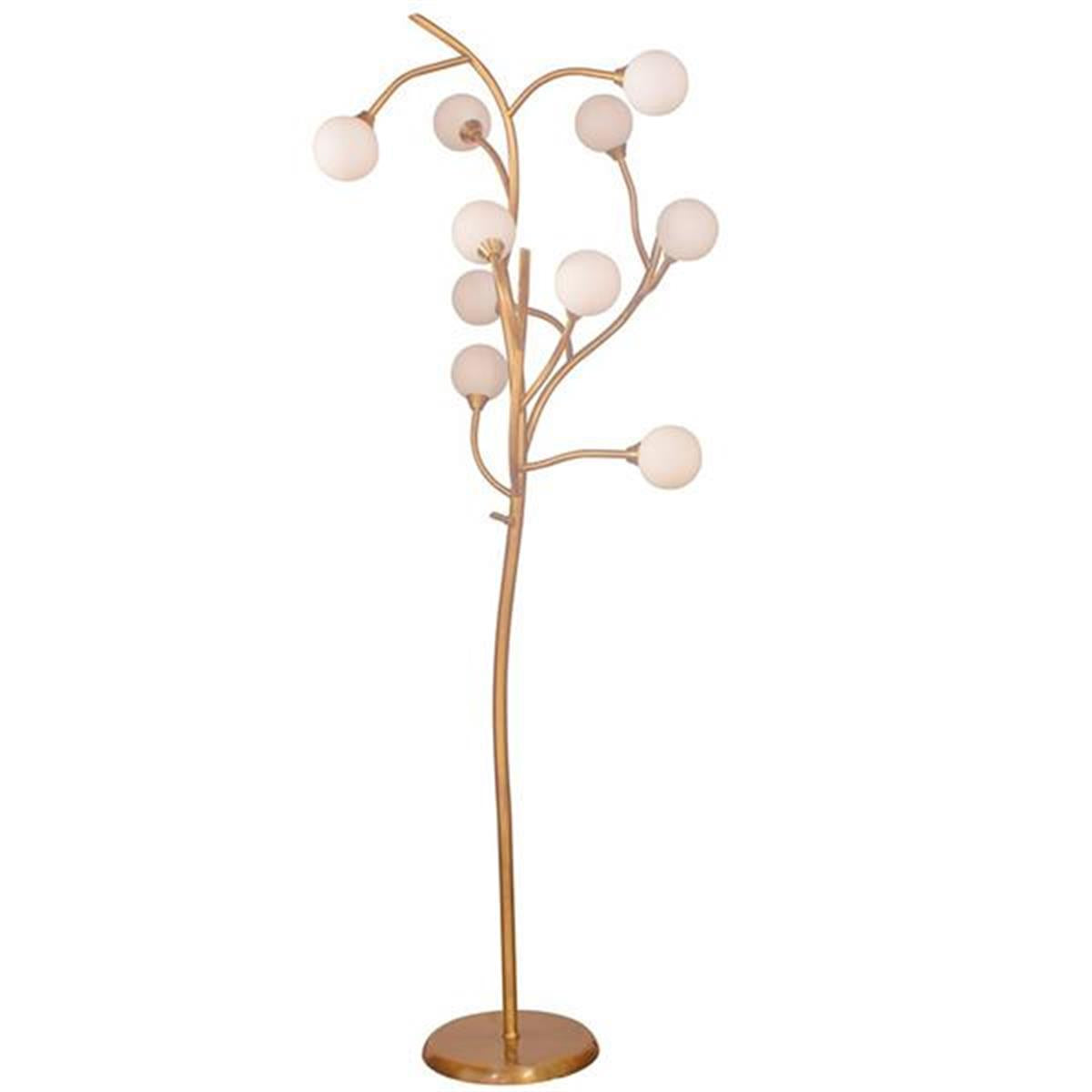 Demet 10's Antique Decorative Floor Lamp - Heka Lighting & Trading Limited