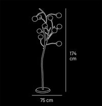Demet 10's Antique Decorative Floor Lamp - Heka Lighting & Trading Limited