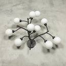 Demet Black Wall Sconce 10'S - Heka Lighting & Trading Limited