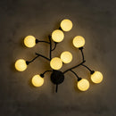 Demet Black Wall Sconce 10'S - Heka Lighting & Trading Limited