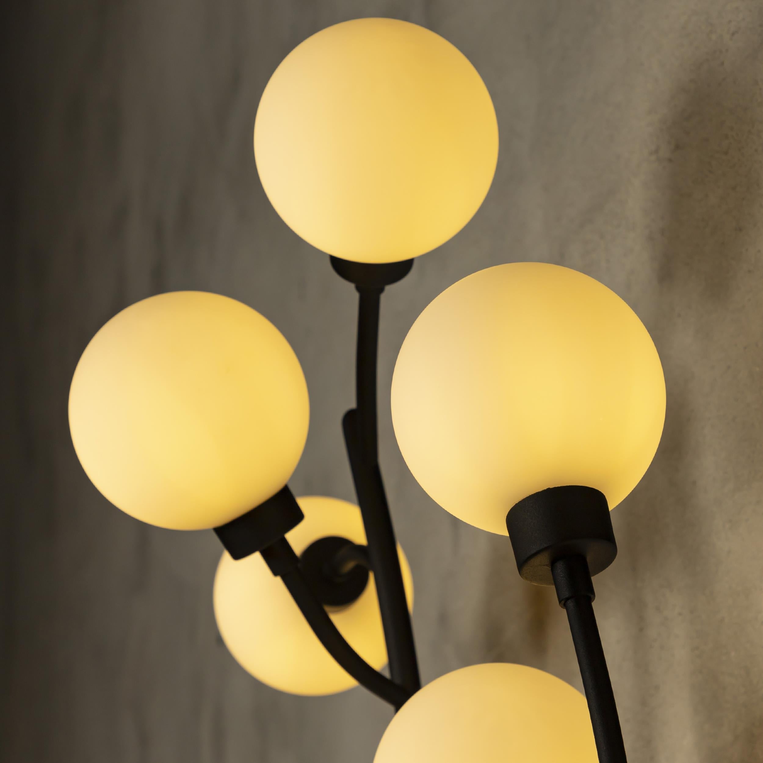 Demet Black Wall Sconce 10'S - Heka Lighting & Trading Limited